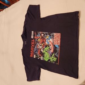 Marvel Comics Large Black TSHIRT Unisex